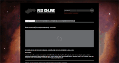 Desktop Screenshot of aks.vesmir.sk